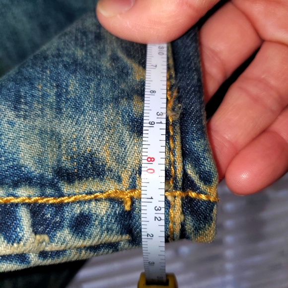 Raw and Dirty Men Distressed Jeans 38 - Picture 5 of 12